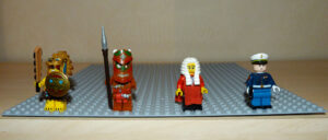 Minifigs Lego histoire