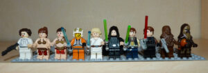 Figurines Lego Star Wars Leia Luke Skywalker Han Solo Anakin Chewbacca