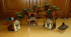 Cabanes village Ewok Lego