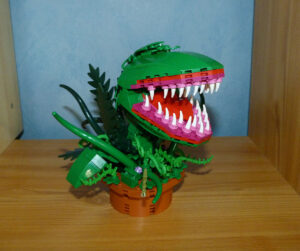 Audrey II plante carnivore Lego La petite boutique des horreurs