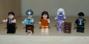 Figurines Lego SOS Fantômes Janine Melnitz Louis Tully Dana Barrett