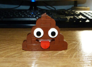 Lego caca crotte emoji poop