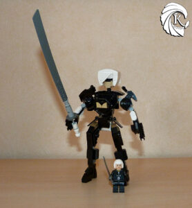 Mecha Nier Automata 2B Lego MOC