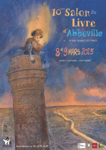 Affiche salon du livre Abbeville 2025