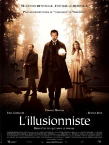 Affiche film L'Illusionniste Neil Burger 2006