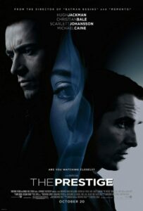 Affiche film Le prestige Christopher Nolan 2006