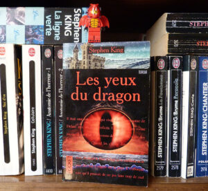 Couverture roman Les yeux du dragon Pocket Terreur Stephen King