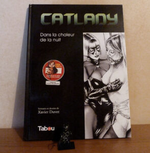 Couverture BD Catlady dans la chaleur de la nuit Xavier Duvet Tabou