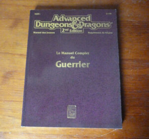Le manuel complet du guerrier Aaron Allston TSR