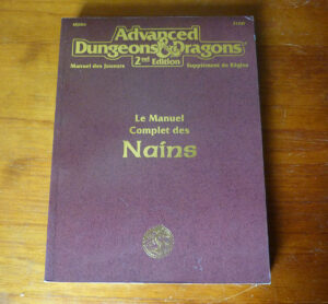 Le manuel complet des nains Jim Bambra TSR