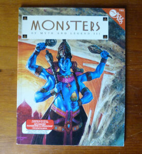 Monsters of myth and legend Allen Hammack Role Aids Mayfair Games