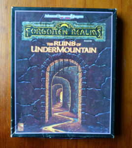 The ruins of Undermountain Ed Greenwood TSR