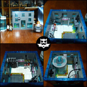 MOC Batcave Lego laboratoire Oracle