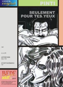 Seulement pour tes yeux Marco Pinti International Presse Magazine