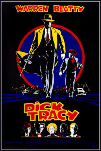 Affiche film Dick Tracy Warren Beatty 1990