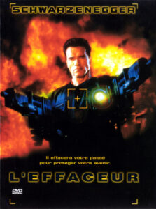 Affiche film L'effaceur Chuck Russell Arnold Schwarzenegger 1996