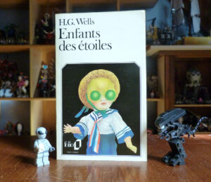 Couverture roman Enfants des étoiles H. G. Wells Folio