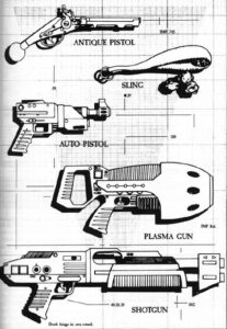Armes Warhammer 40K Rogue Trader