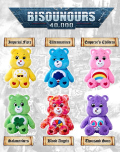 Bisounours Space Marines Warhammer 40K