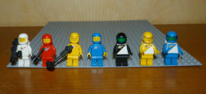 Minifigs Lego System Legoland Espace vintage