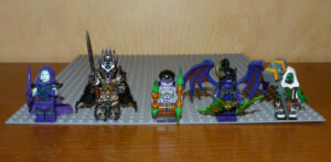 Figurines Lego World of Warcraft WoW Sylvanas Coursevent Arthas Illidan Hurlorage Thrall