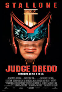Affiche film Judge Dredd Danny Cannon 1995