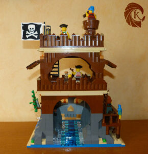 MOC Lego bastion pirates