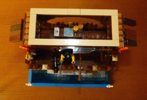 MOC Lego Pirates île du crâne premier étage