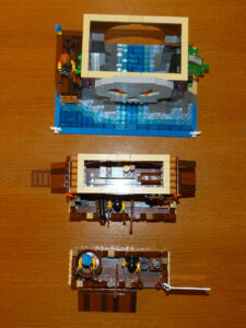 Fortin pirate Lego étages