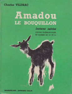 Amadou le bouquillon Charles Vildrac Armand Colin